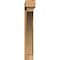 Ekena Millwork Thorton Block Rough Sawn Bracket w/ Offset Brace, Western Red Cedar, 6"W x 34"D x 38"H BKT0604X34X38THR05RWR - alternate 3